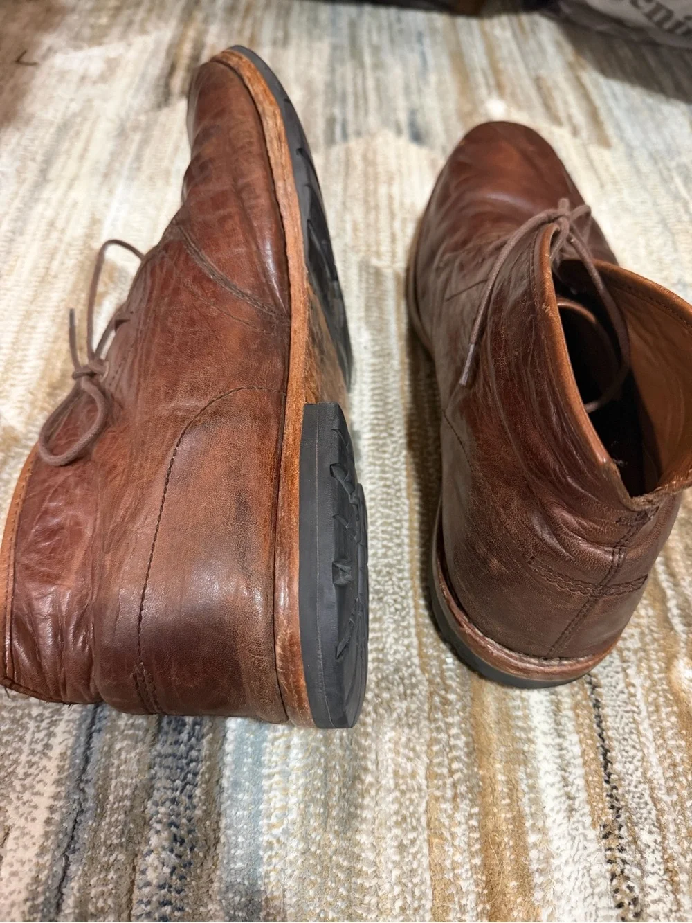 Timberland Men's Brown Leather Chukka Boots